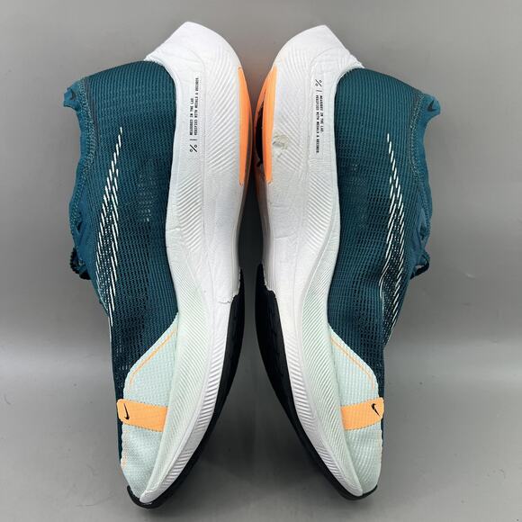 Nike Zoomx Vaporfly Next% 2 Running Shoes Men Size 9 Green White Comfort Sneaker - Picture 6 of 10